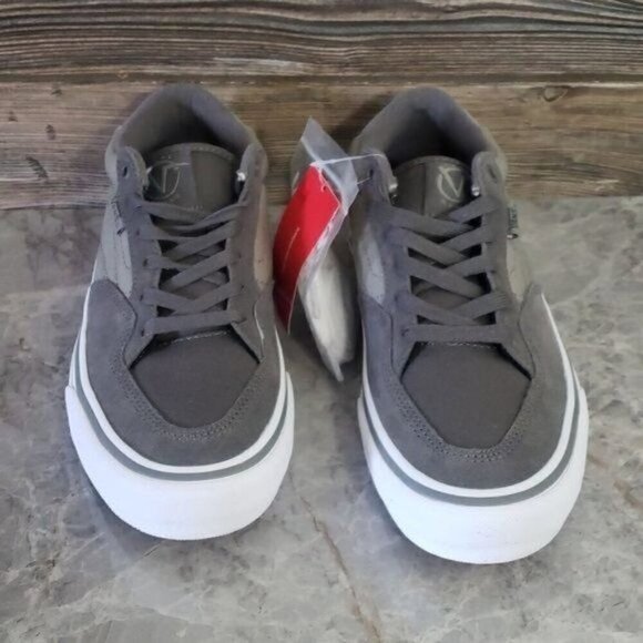 New Vans Rowan Pro Grey White Skateboarding Sneakers - Picture 3 of 9
